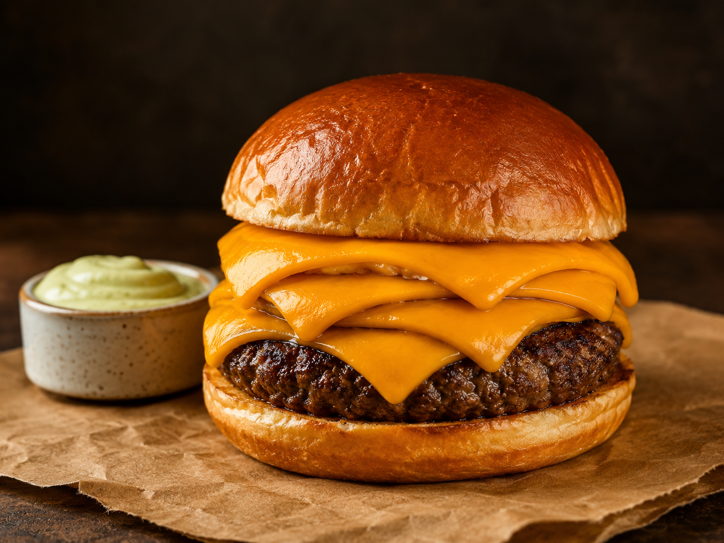Cheddar Burger at Home