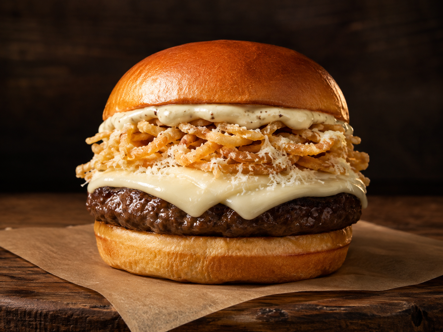 Trufado Burger at Home